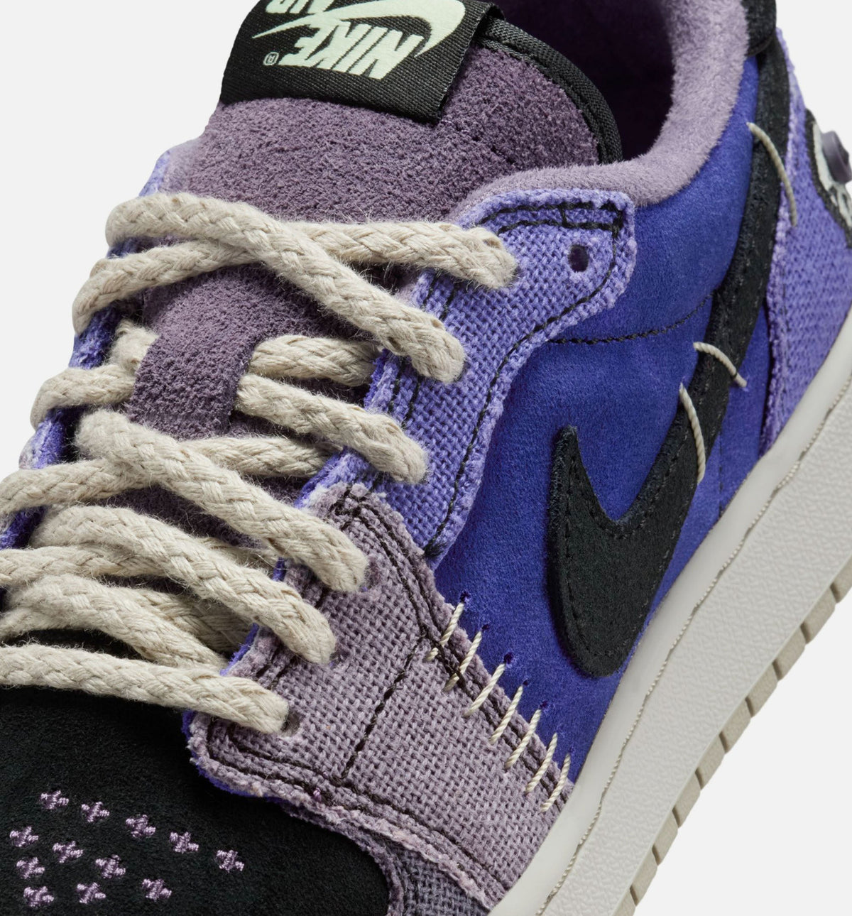 Air Jordan 1 Low OG GS Sneakers | Regency Purple/Dark Raisin