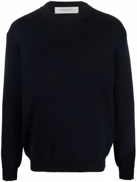 Golden Goose ribbed-knit round-neck sweater