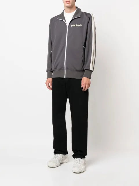 Palm Angels logo-print track jacket