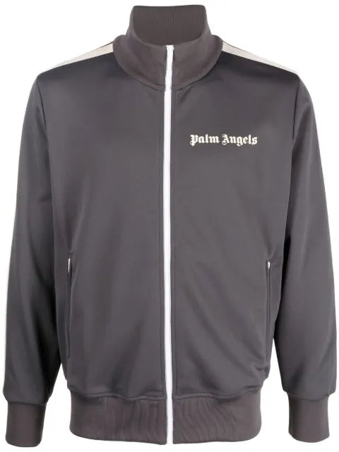 Palm Angels logo-print track jacket