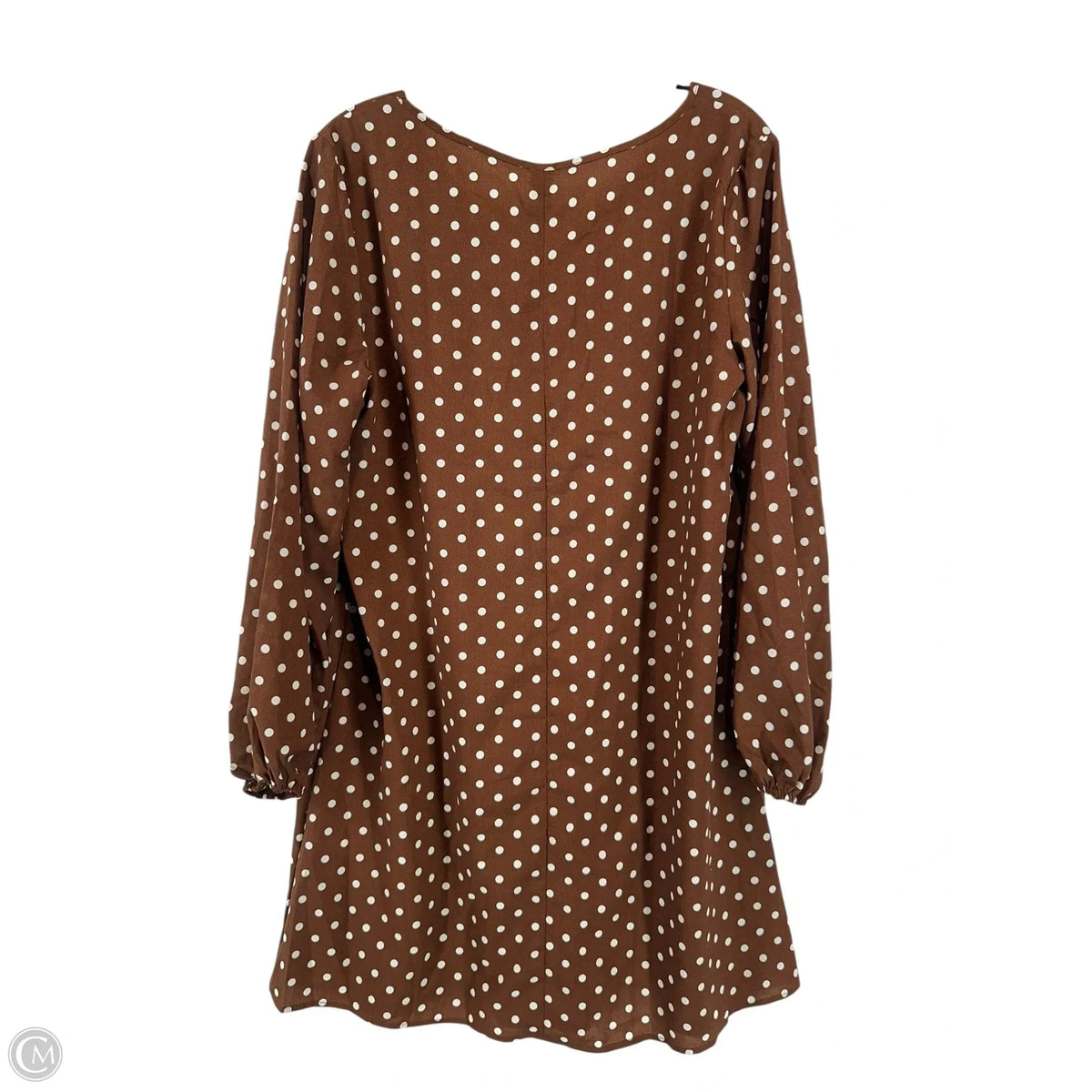 Dress Casual Midi By Clothes Mentor In Polkadot Pattern, Size: M