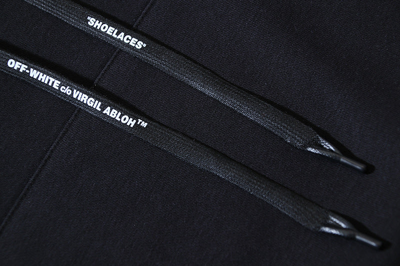 Off-White Logo Drawstring Hoodie