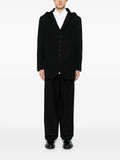 Yohji Yamamoto hooded wool jacket
