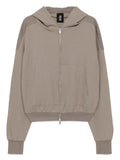 Thom Krom waffle-effect hoodie