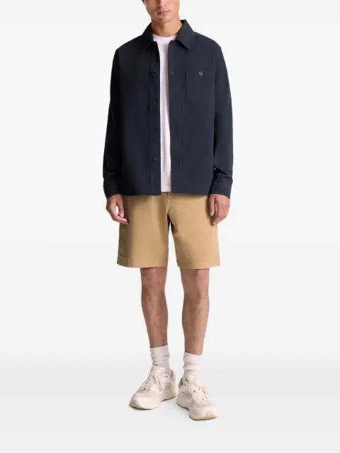 Fusalp button-fastening patch-pocket shirt jacket