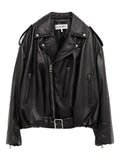 LOEWE balloon biker jacket in nappa lambskin