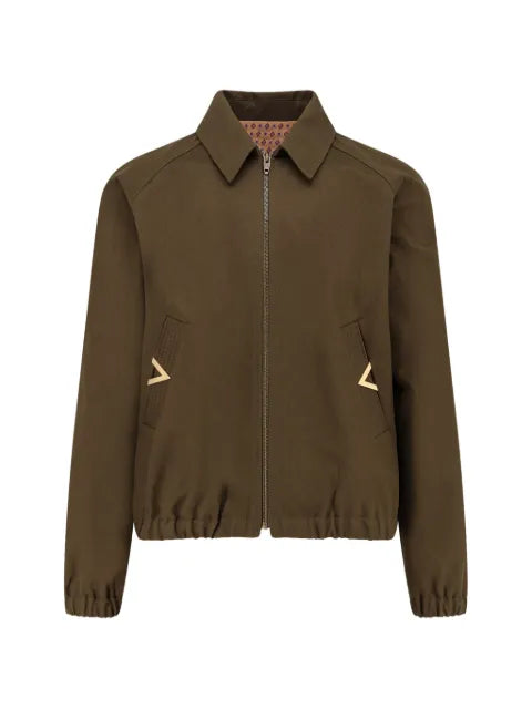 Valentino Garavani zip-fastening bomber jacket