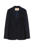 Valentino Garavani  single-breasted jacket in natté wool