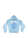 SP5DER OG Web zip-up hoodie