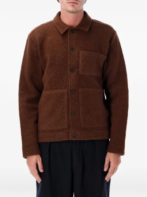 Universal Works button-up patch-pocket jacket