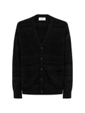 Laneus jacquard-knit button-up cardigan
