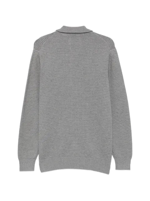 Marc O'Polo ribbed zip-up cardigan
