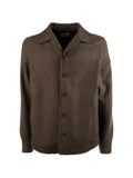Myths herringbone-pattern button-down jacket