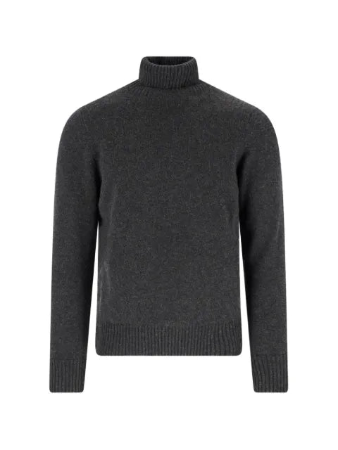 Drumohr ribbed-knit roll-neck sweater