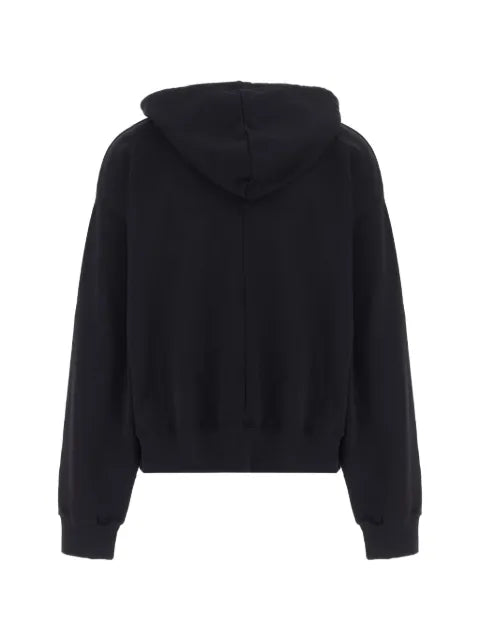 Matières Fécales graphic-print zip-up hoodie