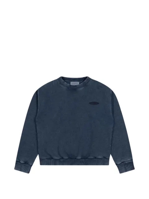Bram’s Fruit distressed slogan-print sweater