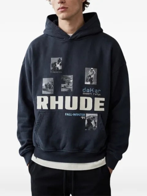 RHUDE Winter 91 Rallye hoodie