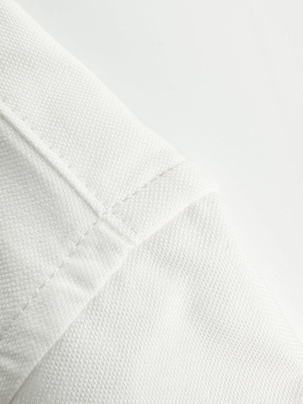 Men's Long‑Sleeve Button‑Down Shirt, Small Logo Embroidery On Left Chest