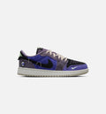 Air Jordan 1 Low OG Grade School Sneakers - Regency Purple / Dark Raisin