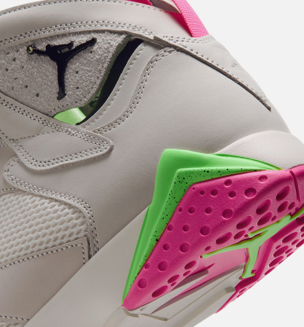 Air Jordan 7 Retro Tennis Day – Men's Lifestyle Shoe in Phantom/Lime Blast/Pink Blast/Anthracite
