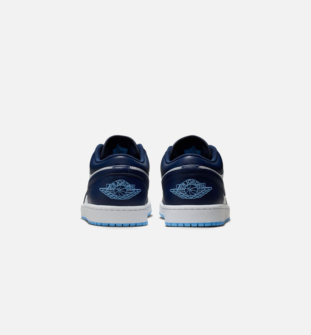 Air Jordan 1 Low Mens Lifestyle Shoe - Midnight Navy/University Blue/White