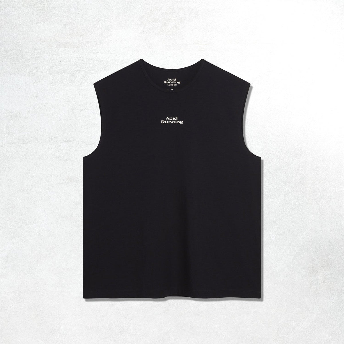 Acid Running Logo Tank - Black