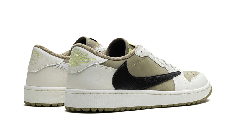 Travis Scott x Air Jordan 1 Low Golf 'Neutral Olive' Men's & Women's Sneakers