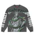 Godspeed Top 5 Slizzy L/S Tee Grey Wash