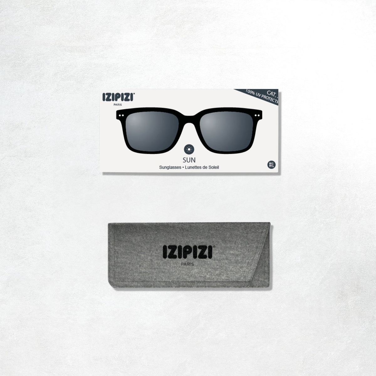 Izipizi Sun Glasses #L: Black