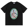 Off-White Fresco Oval T-Shirt — Grey / Black / White