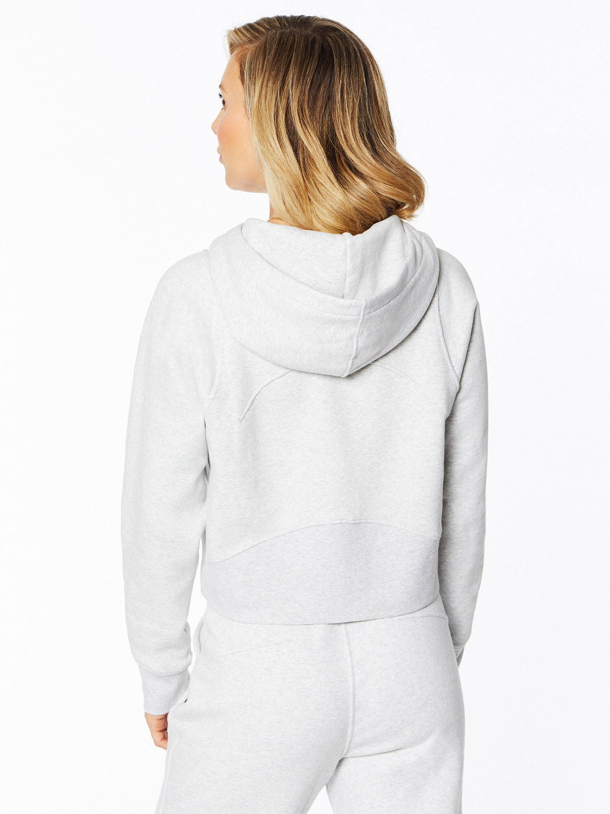 Loungeful Cropped Hoodie Grey