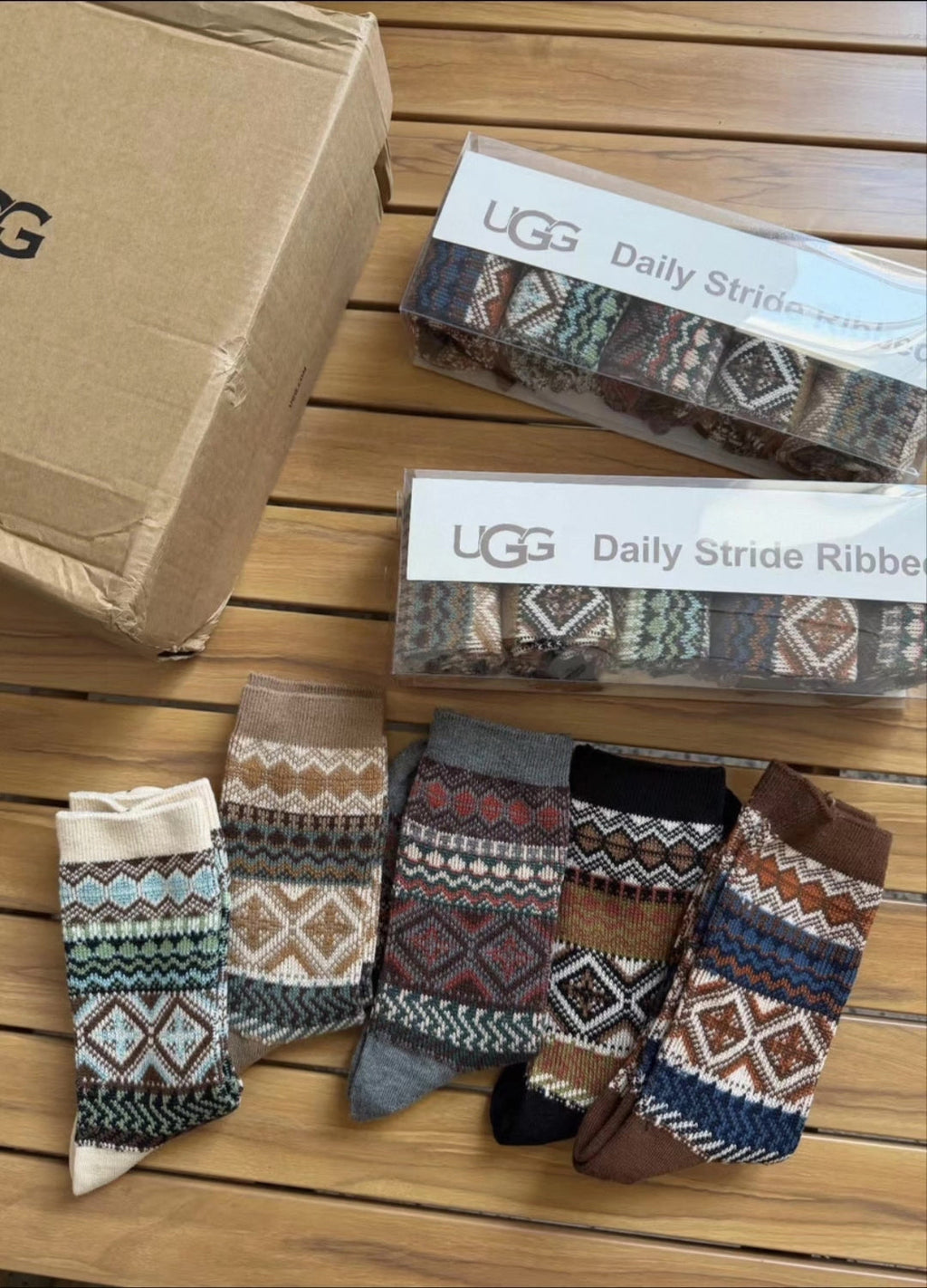 UGG Nordic Fine-Wool Winter Sock Gift Set