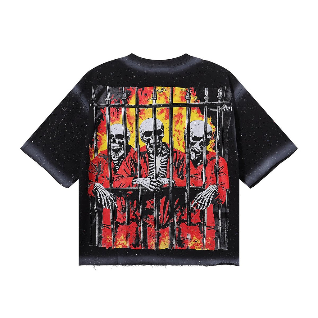 BKYS Revival Get Lost Skeleton Graphic T-Shirt