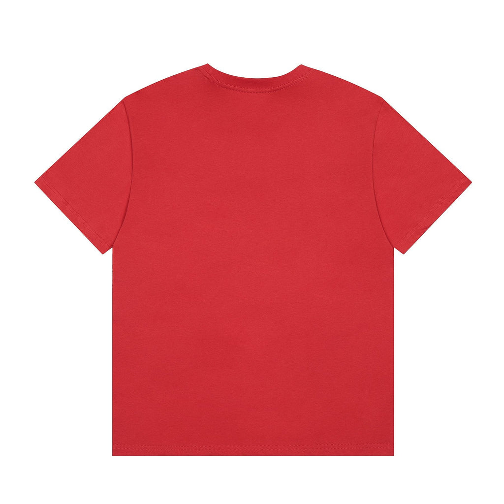 Sp5der Yellow Western Graphic Red T-Shirt
