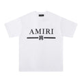 AMIRI Bar Motif Graphic Short-Sleeve T-Shirt