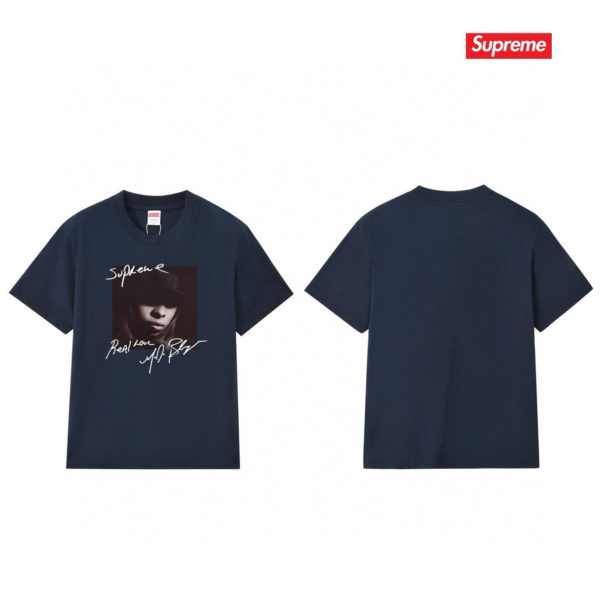 Supreme Portrait Signature Graphic T-Shirt
