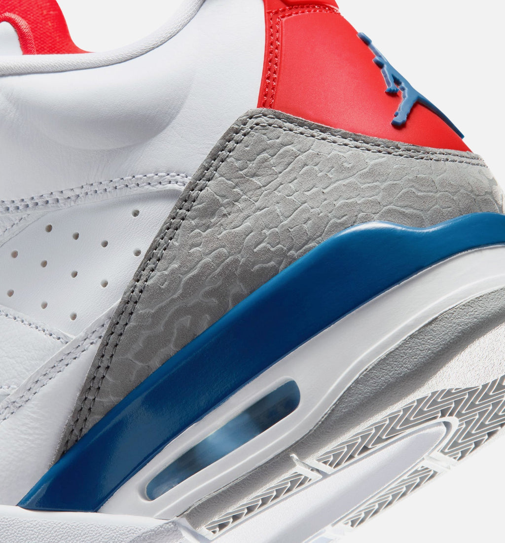 Son of Mars Low – Men's Lifestyle Shoe in White/Varsity Red/Light Smoke Grey/True Blue