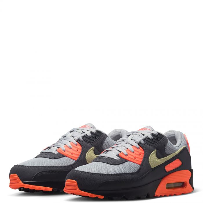 Men's Nike Air Max 90 Smoke Grey/Limelight (DM0029 018)