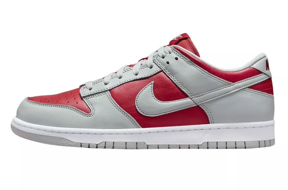 Men's Nike Dunk Low Retro QS Varsity Red/Silver-White (FQ6965 600)