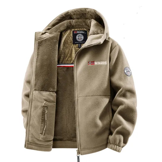 Thermal Hooded Fleece Jacket