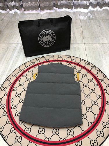 Canada Goose Gray Freestyle Crew Down Vest
