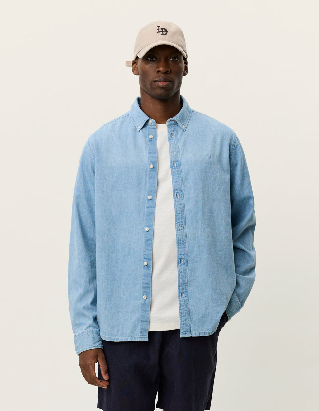 Les Deux Konrad Denim Shirt