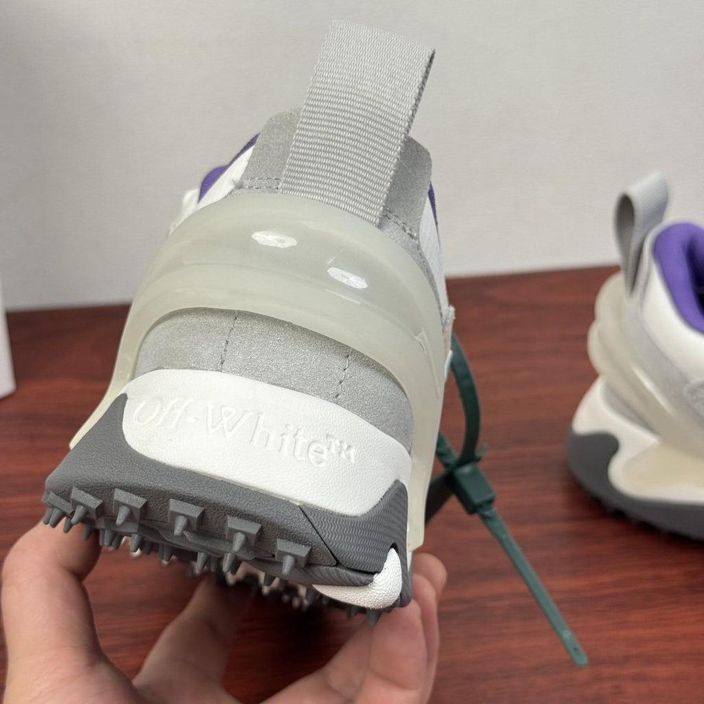 Off-White ODSY-1000 White Purple Sneakers