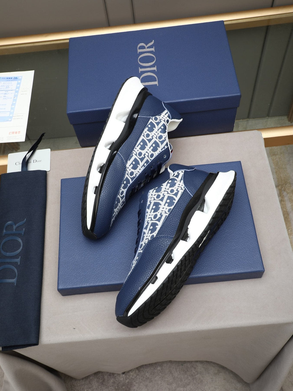 Dior Oblique Low-Top Sneakers
