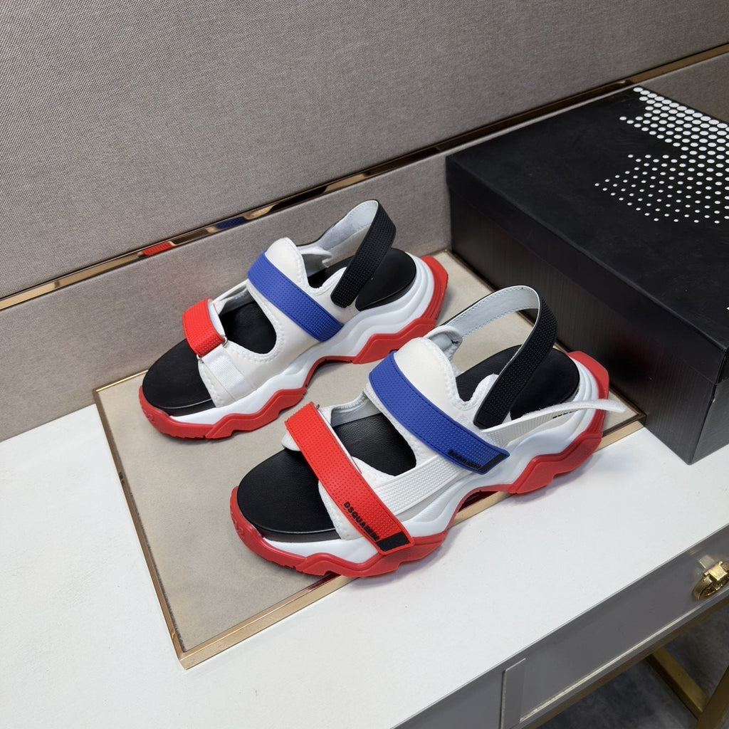 DSQUARED2 Multi-Strap Sport Sandals