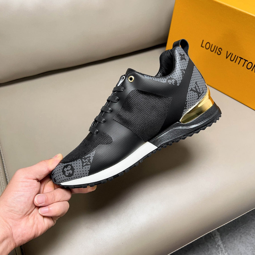 Louis Vuitton Patterned Panel Sneakers
