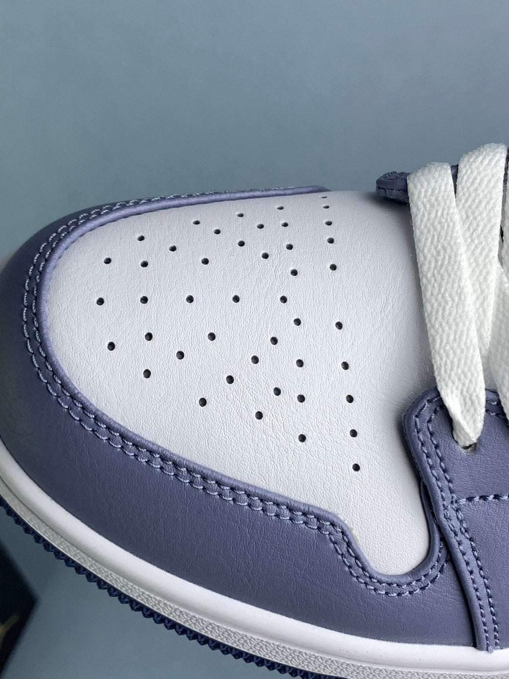 Air Jordan 1 Low Navy Blue 553558-414 Unisex Sneakers